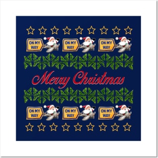 Funny & Ugly Christmas Sweater Print #1 Posters and Art